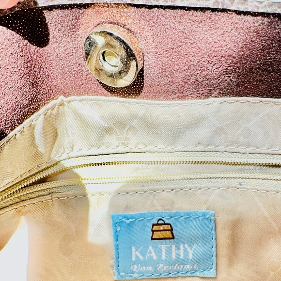 Kathy Van Zeeland Purse with Charms - Very Clean Condition - Picture 7 of 7